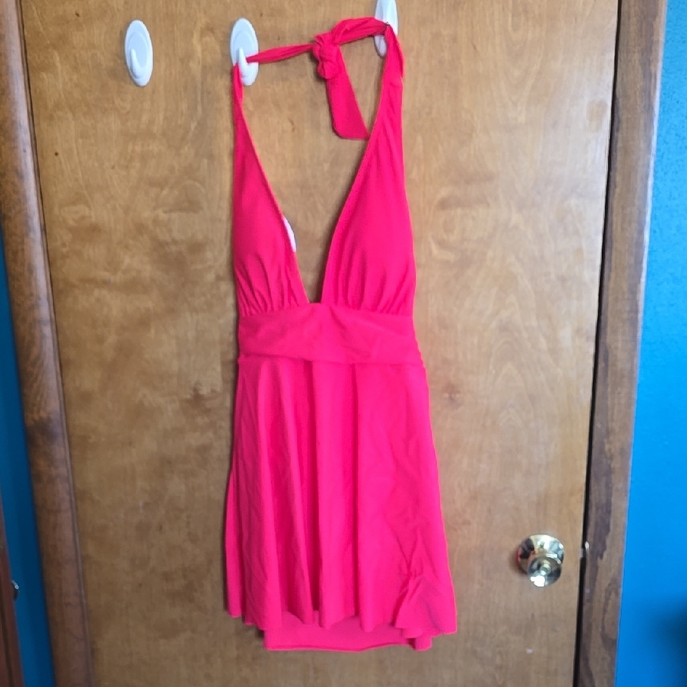 Women's Pink One-Piece Swimsuit